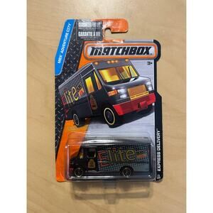 Matchbox Elite Express Delivery Van Robo Mechanics Black and Teal 21/125